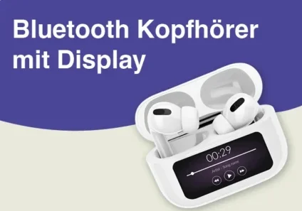 Bluetooth Kopfhörer mit Display