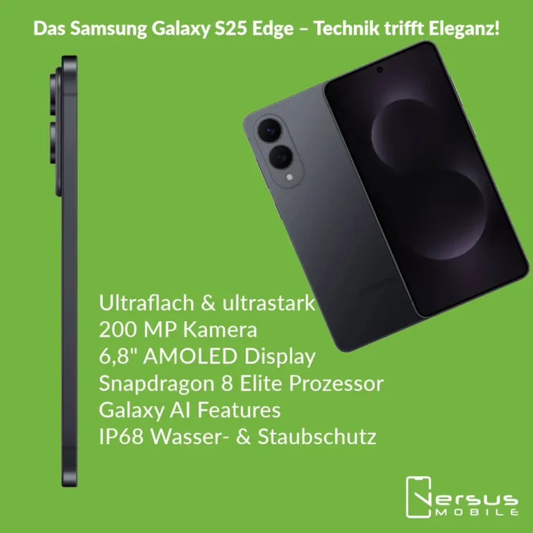📱 **Das Samsung Galaxy S25 Edge – Technik trifft Eleganz!** ✨